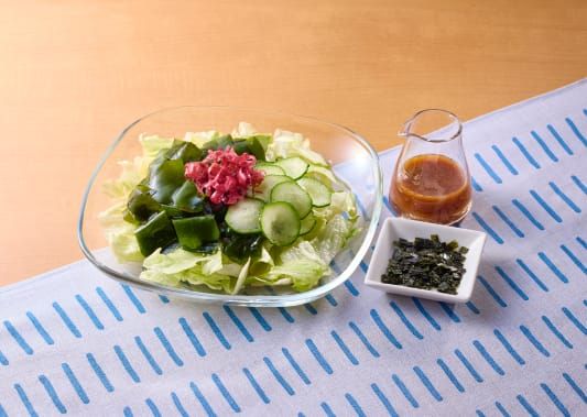 三陸産わかめ使用　チョレギサラダ