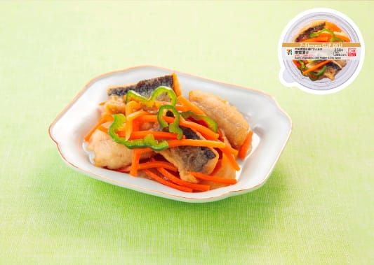 大船渡港水揚げ<br />さんまの南蛮漬け