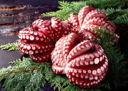  岩手県産原料など<br />刺身用蒸しだこ